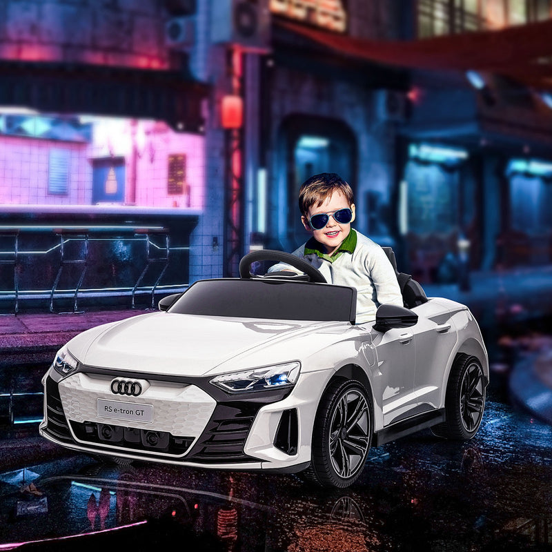 Licensed Audi 12V Electric Ride-On Car with Remote Control, Horn, and Music Magic Cars 8