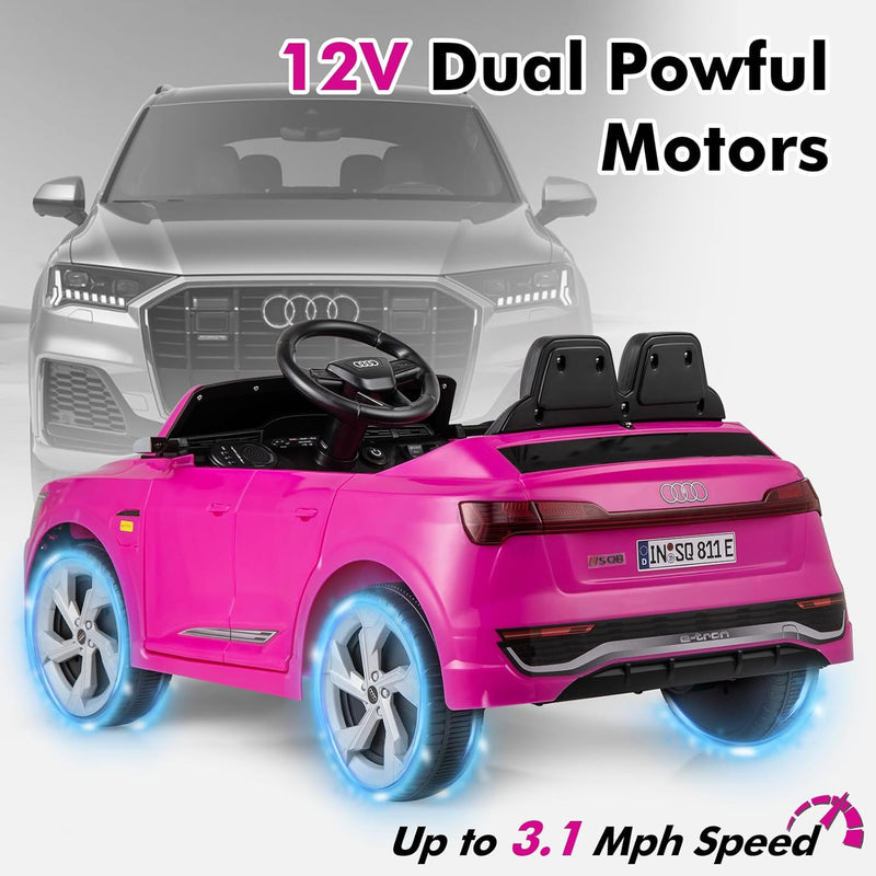 Licensed Audi SQ8 Battery-Powered Electric Ride-On Car with Remote Control Magic Cars 2