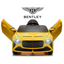 12V Rechargeable Battery-Powered Kids Ride-On Bentley Bacalar Toy Car Magic Cars 0