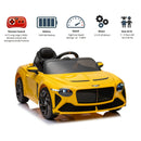 12V Rechargeable Battery-Powered Kids Ride-On Bentley Bacalar Toy Car Magic Cars 1