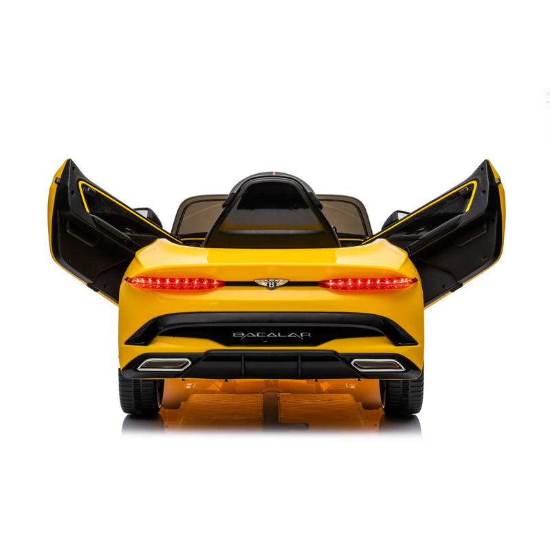 12V Rechargeable Battery-Powered Kids Ride-On Bentley Bacalar Toy Car Magic Cars 5