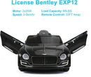 12V Kids Electric Ride-On Car with Remote Control and Licensed Bentley Design Magic Cars 17