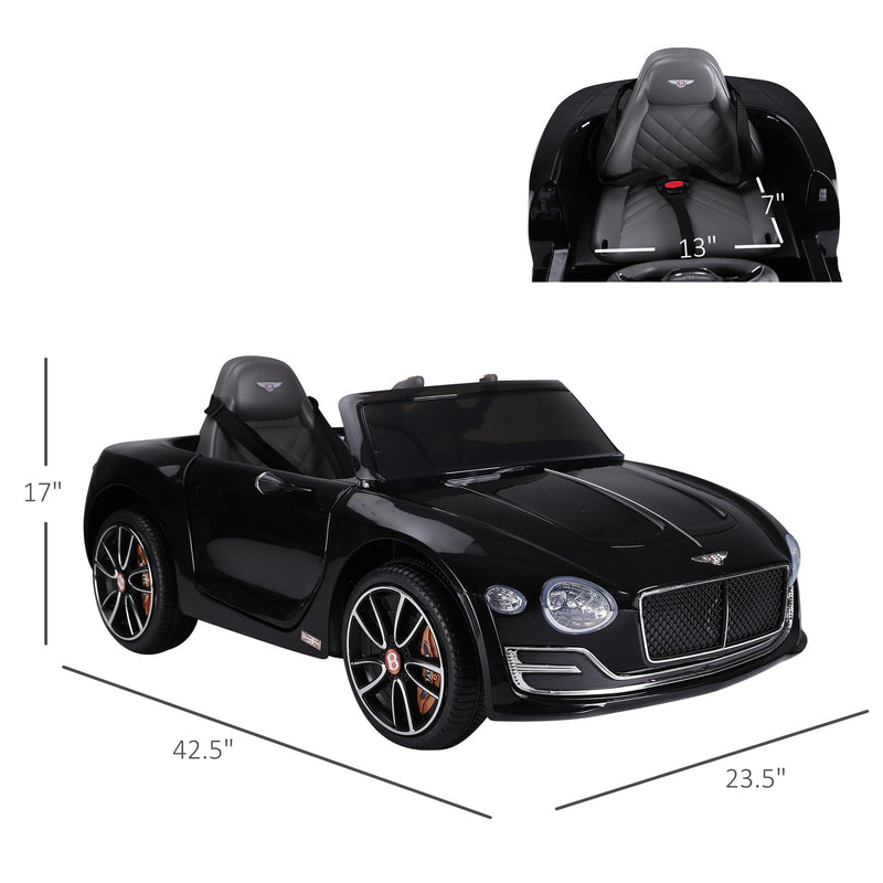 12V Kids Electric Ride-On Car with Parent Remote Control and Licensed Design Magic Cars 6