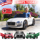 12V Electric Kids Ride-On Car with LED Lights Bentley Style Design Magic Cars 5