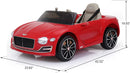 Licensed Bentley Style 12V Electric Kids Ride-On Car with Remote Control Magic Cars 2