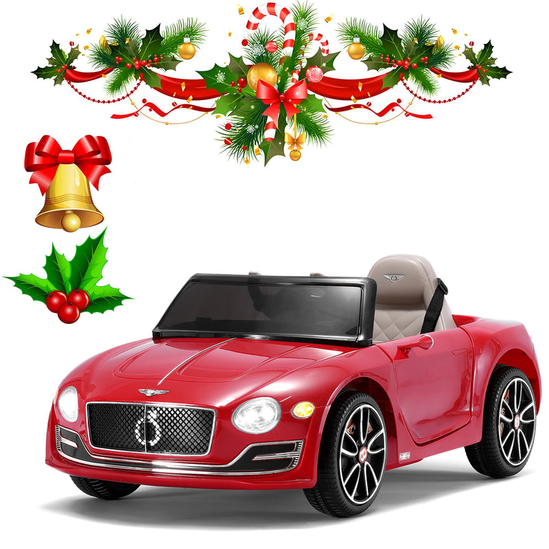 Licensed Bentley Style 12V Electric Kids Ride-On Car with Remote Control Magic Cars Variant 0