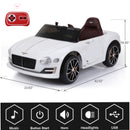 Licensed Bentley Style 12V Kids Ride-On Electric Toy Car with Remote Control and LED Lights Magic Cars 18