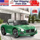 Licensed Bentley Style 12V Kids Ride-On Electric Toy Car with Remote Control and LED Lights Magic Cars 4