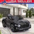 Licensed Bentley Style 12V Kids Ride-On Electric Toy Car with Remote Control and LED Lights Magic Cars Variant 0