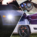 12V Electric Kids Ride-On Car with LED Lights Bentley Style Design Magic Cars 9