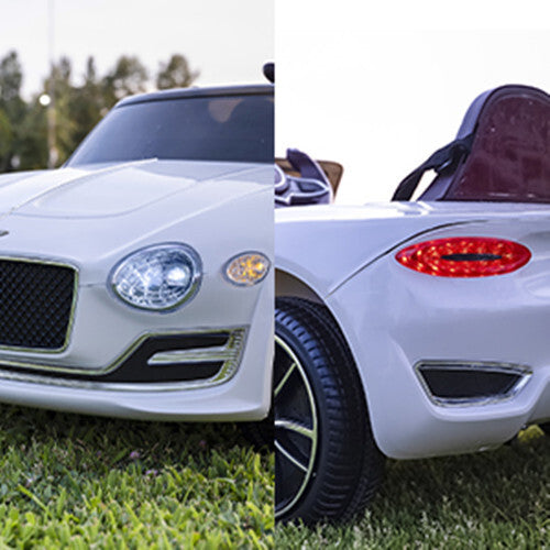 Licensed Bentley Style 12V Electric Ride-On Toy Car with Remote Control, LED Lights, and Music for Kids Magic Cars 6
