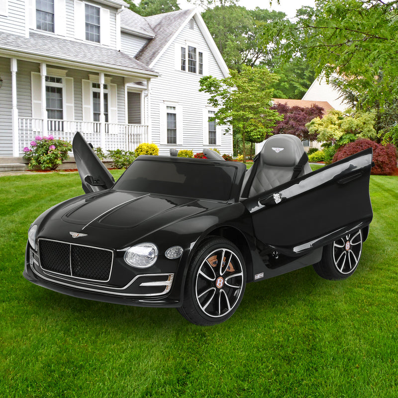 Licensed Bentley Style 12V Electric Kids Ride-On Car with LED Lights and Remote Control Magic Cars 12