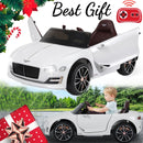 Licensed Bentley Style 12V Electric Kids Ride-On Car with LED Lights and Remote Control Magic Cars Variant 0