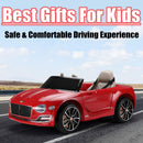 Licensed Bentley Style Kids 12V Electric Ride-On Car with 2.4G Remote Control Magic Cars 0