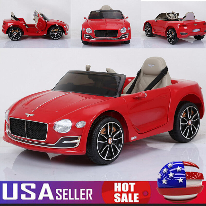 Licensed Bentley Style Kids 12V Electric Ride-On Car with 2.4G Remote Control Magic Cars 11