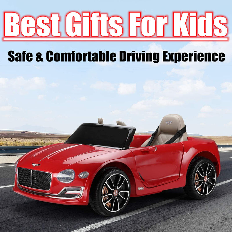 Licensed Bentley Style Kids 12V Electric Ride-On Car with 2.4G Remote Control Magic Cars Variant 0