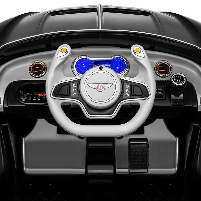Licensed Bentley-Style Electric Ride-On Car for Kids with Remote Control Toy Gift Magic Cars 10