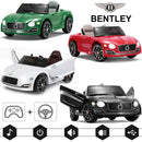 Licensed Bentley-Style Electric Ride-On Car for Kids with Remote Control Toy Gift Magic Cars 2