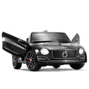 Licensed Bentley Style Kids Electric Ride-On Car Toy with LED and Remote Control in Black Magic Cars 6