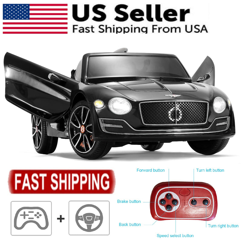 Kids Electric Ride-On Car with Remote Control, Bentley Style, Licensed, Children’s Toy Vehicle Magic Cars Variant 4