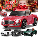 Licensed Bentley Style 12V Battery-Powered Kids Electric Ride-On Car with Remote Magic Cars 12