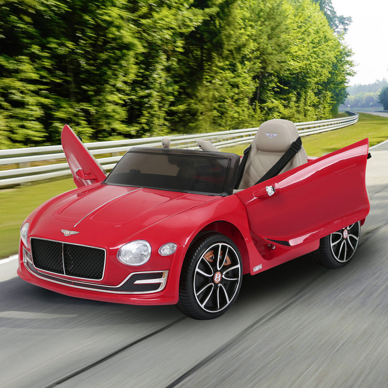 12V Electric Kids Ride-On Car with Remote Control, LED Lights, and MP3 Player, Bentley Style Magic Cars 10