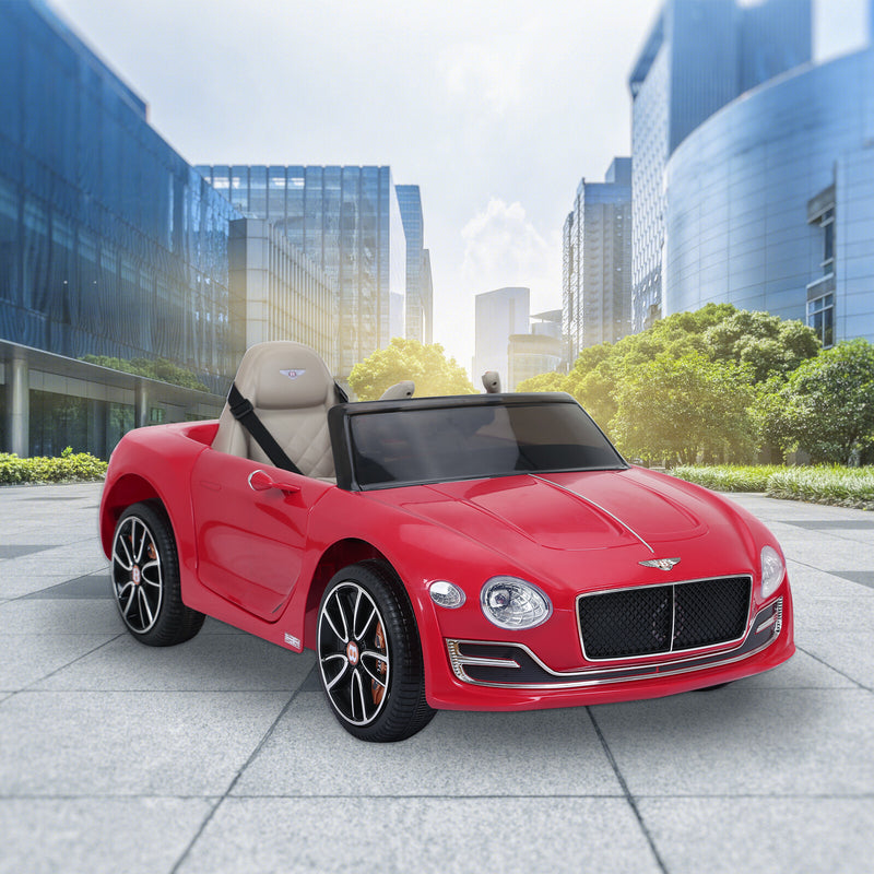 12V Electric Kids Ride-On Car with Remote Control, LED Lights, and MP3 Player, Bentley Style Magic Cars 11