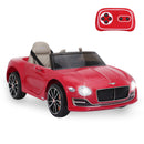 12V Electric Kids Ride-On Car with Remote Control, LED Lights, and MP3 Player, Bentley Style Magic Cars 13