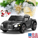 Licensed Bentley-Style 12V Electric Ride-On Car with Remote Control for Kids Magic Cars 24
