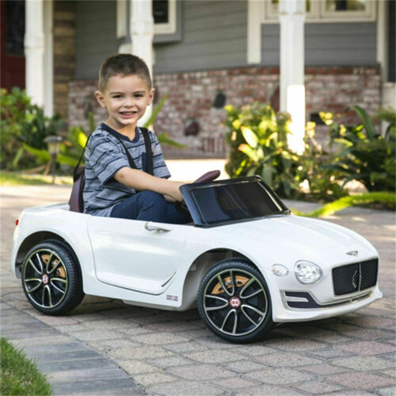 Licensed Bentley Style 12V Kids Electric Ride-On Car with 2.4G Remote Control Magic Cars 12