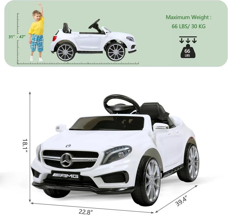 Licensed Electric Benz Toddler Car Vehicle for Kids Magic Cars 6
