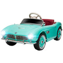 12V Licensed Electric Kids Ride-On Car with Easy Transport Handle, Green Magic Cars 3
