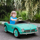 12V Licensed Electric Kids Ride-On Car with Easy Transport Handle, Green Magic Cars 8