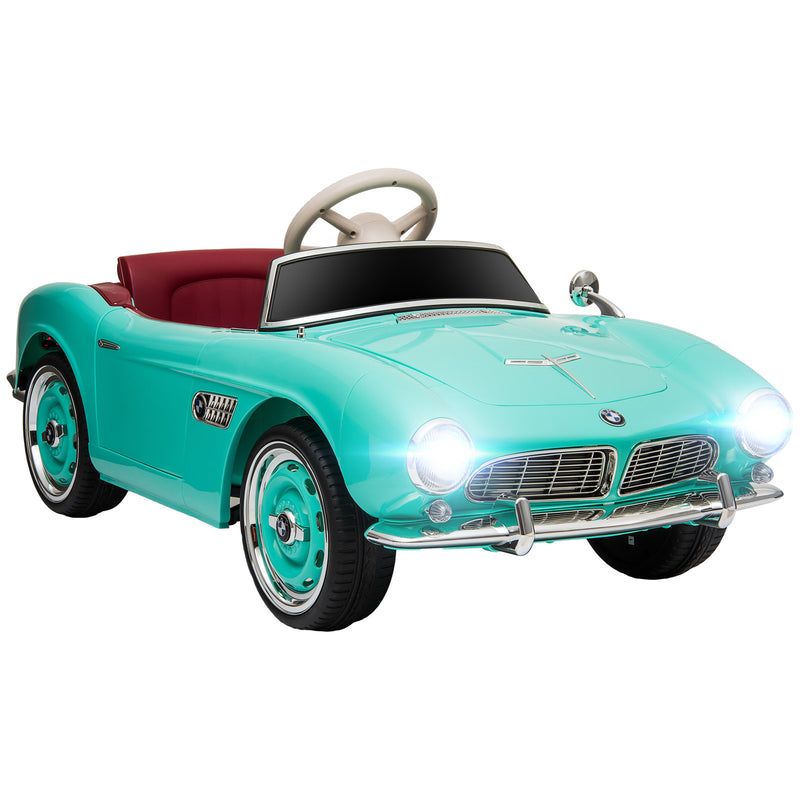 12V Licensed BMW Electric Ride-On Car for Kids with Easy Transport Green Magic Cars Variant 0