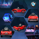 12V Licensed BMW Electric Ride-On Car for Kids with Easy Transport in Red Magic Cars 10