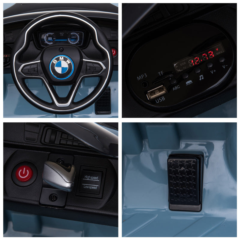 Licensed BMW I8 6V Electric Ride-On Coupe for Kids Magic Cars 10