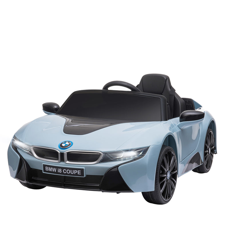 Licensed BMW I8 Electric 6V Battery-Powered Kids Ride-On Coupe Car Blue Magic Cars 3