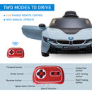 Licensed BMW I8 Electric 6V Battery-Powered Kids Ride-On Coupe Car Blue Magic Cars 6