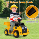 Caterpillar 6V Electric Ride-On Dump Truck for Kids Magic Cars 2