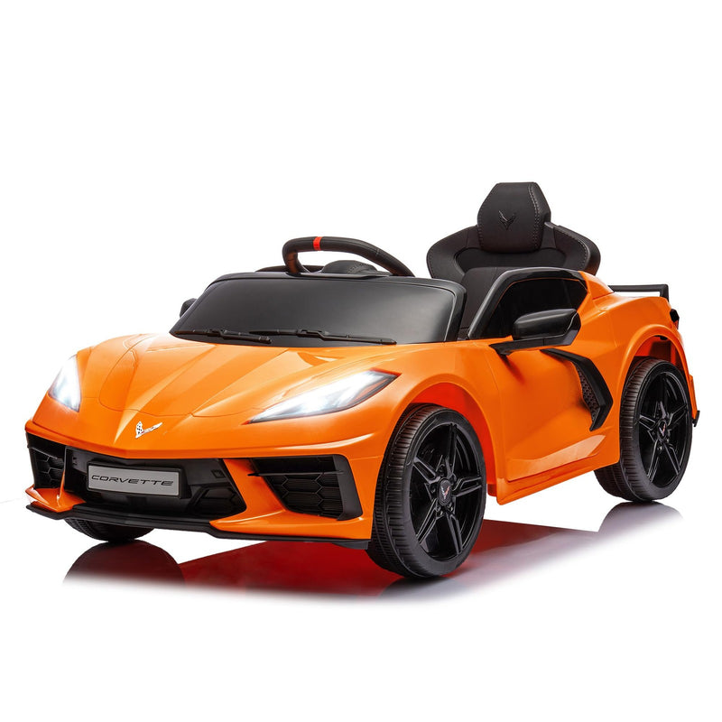 12V Electric Chevrolet Corvette C8 Ride-On Car with Remote Control Magic Cars 0