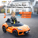 12V Electric Chevrolet Corvette C8 Ride-On Car with Remote Control Magic Cars 5