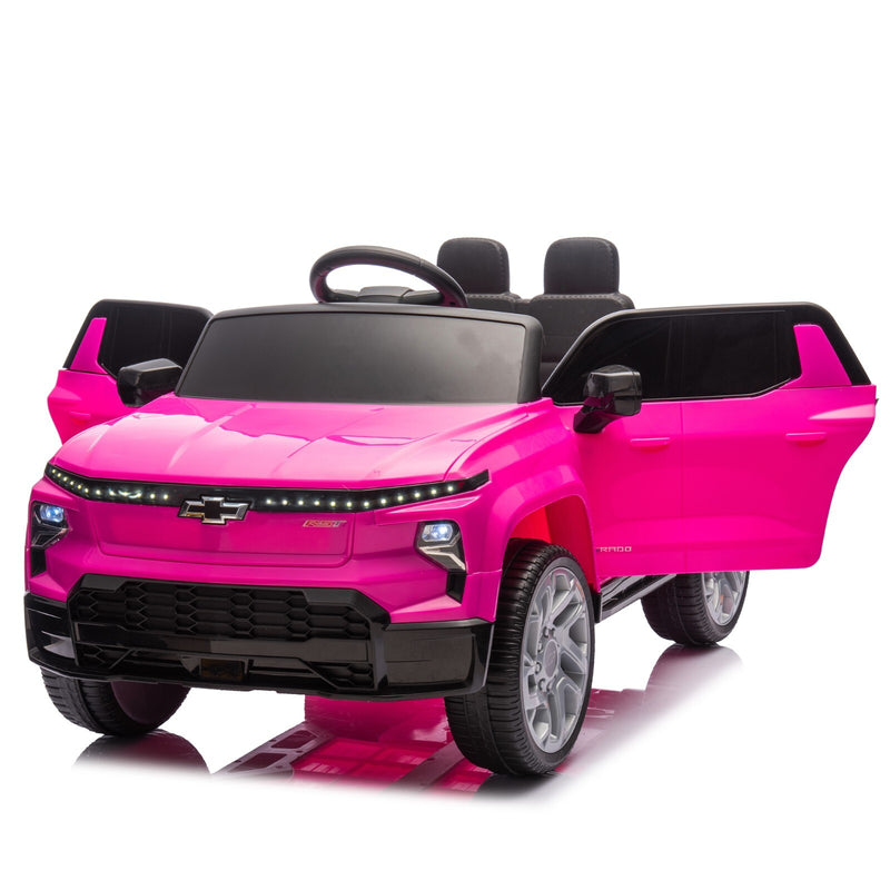 Chevrolet Silverado 12V Ride-On Truck with Remote Control and 4 Wheels for Kids Magic Cars 11