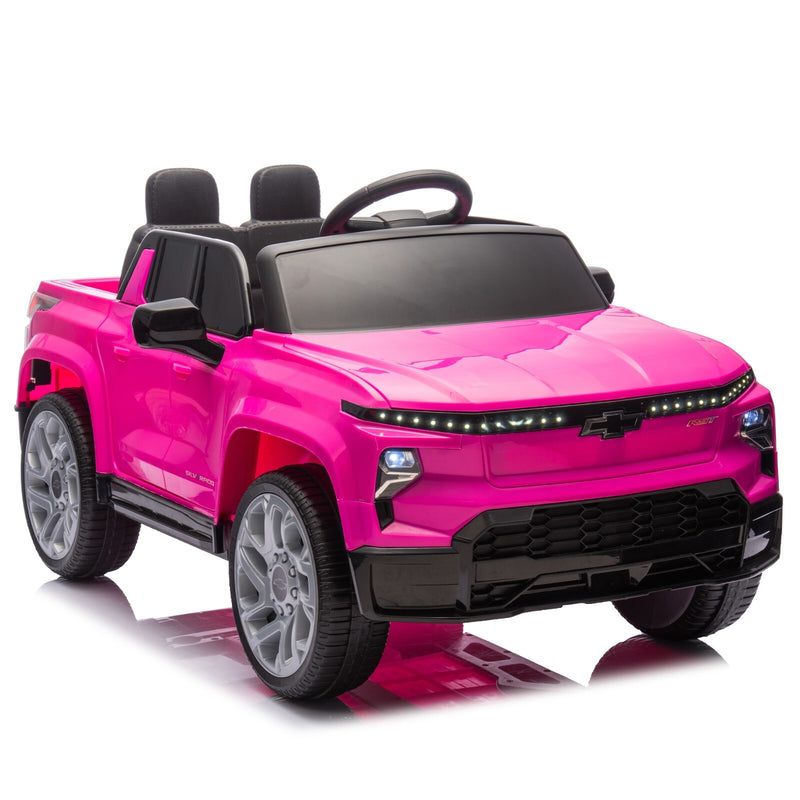 Chevrolet Silverado 12V Ride-On Truck with Remote Control and 4 Wheels for Kids Magic Cars 18
