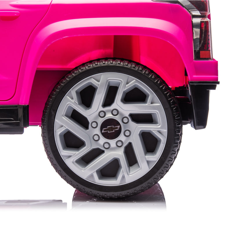 Chevrolet Silverado 12V Ride-On Truck with Remote Control and 4 Wheels for Kids Magic Cars 22