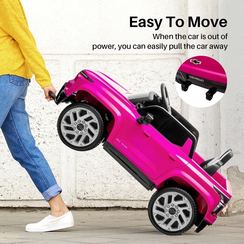Chevrolet Silverado 24V Electric Kids Ride-On Truck with Remote Control Toy Magic Cars 3