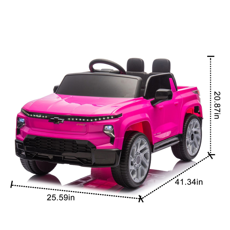 Chevrolet Silverado 24V Ride-On Truck with Remote Control and 4 Wheels for Kids Magic Cars 13