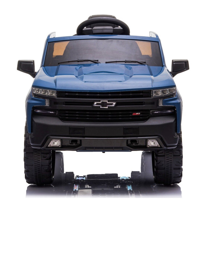 Licensed Chevrolet Silverado 12V Electric Ride-On Truck for Kids with 4 Wheels Magic Cars 1