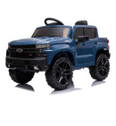 Licensed Chevrolet Silverado 12V Electric Ride-On Truck for Kids with 4 Wheels Magic Cars Variant 0