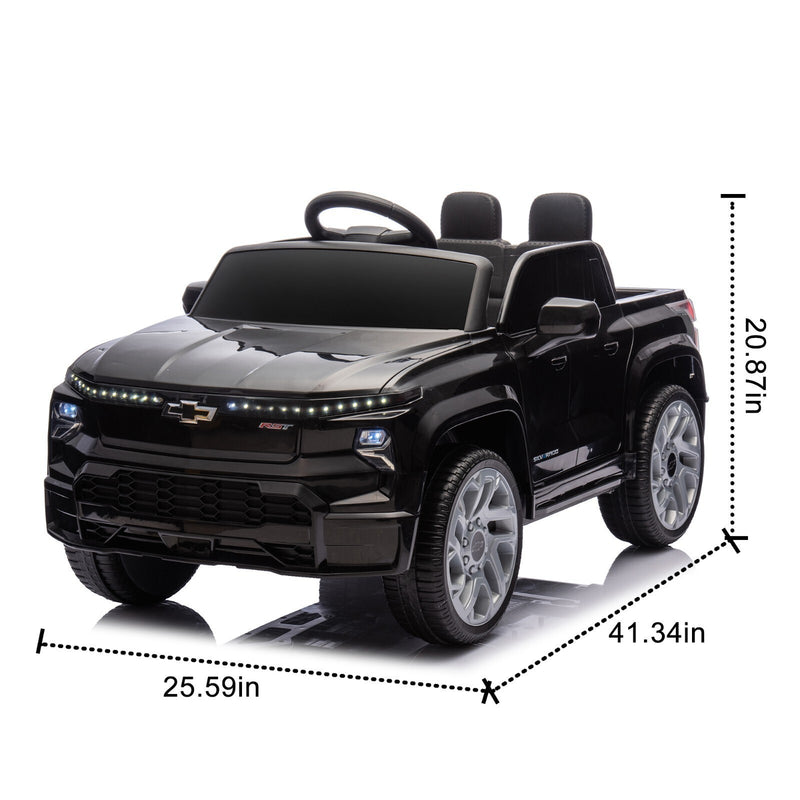 Chevrolet Silverado Kids Electric Ride-On Truck with Remote Control Toy Magic Cars 11