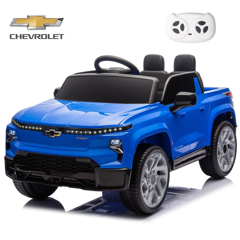 Chevrolet Silverado Kids Electric Ride-On Truck with Remote Control Toy Magic Cars 2